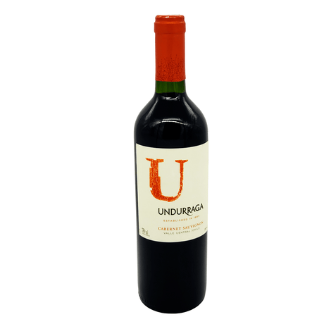 VINO TINTO UNDURRAGA CABERNET SAUVIGNON 750ML - Vinosylicores.com