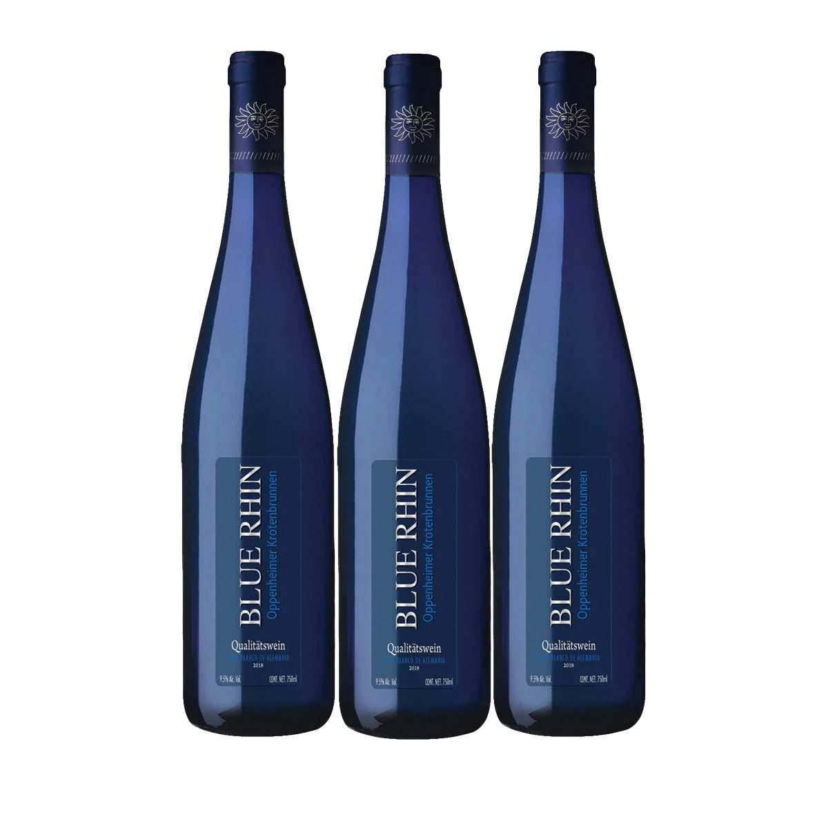 PACK DE 3 VINO BLANCO BLUE RHIN OPPENHEIMER 750ML