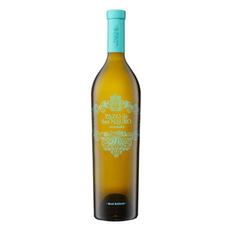 VINO BLANCO PAZO SAN MAURO ALBARIÑO 750ML - Vinosylicores.com