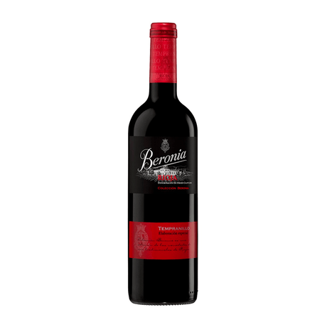 VINO TINTO BERONIA COLECCION TEMPRANILLO 750ML - Vinosylicores.com