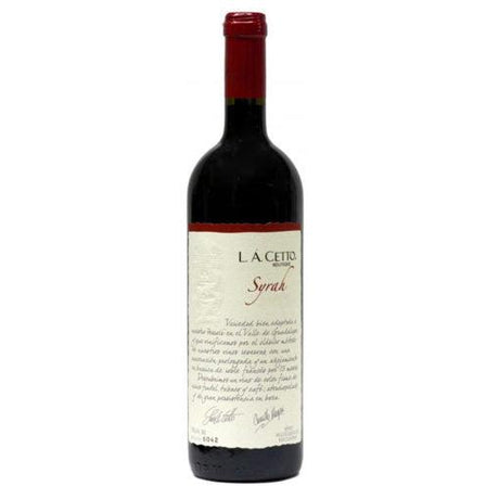 VINO TINTO BOUTIQUE SYRAH L.A. CETTO 750ML - Vinosylicores.com