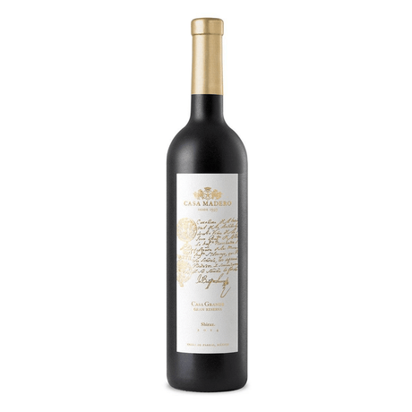 VINO TINTO CASA MADERO GRAN RESERVA SHIRAZ 750ML - Vinosylicores.com