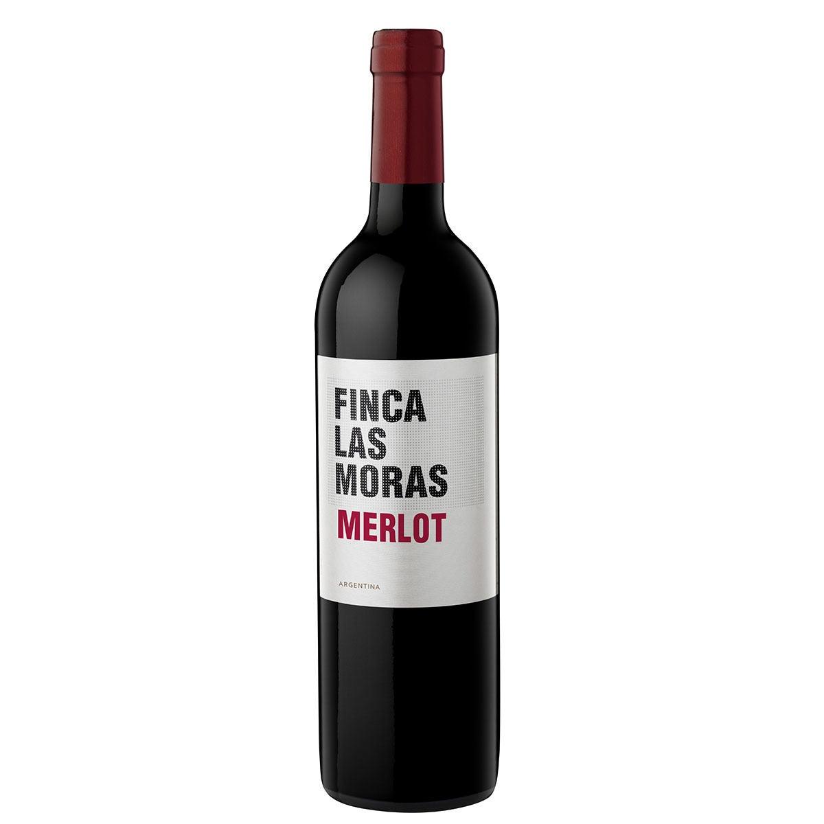 VINO TINTO FINCA LAS MORAS MERLOT 750ML - Vinosylicores.com