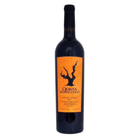 VINO TINTO QUINTA MONASTERIO CABERNET-MERLOT 750 ML - Vinosylicores.com