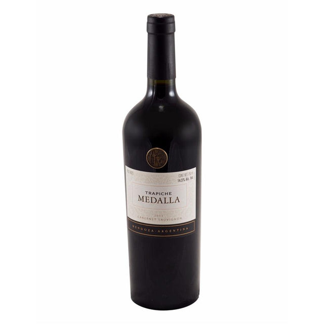 VINO TINTO TRAPICHE MEDALLA CABSAUV 750ML - Vinosylicores.com