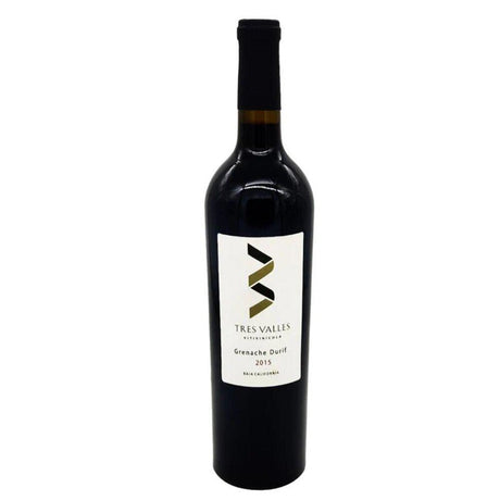 VINO TINTO TRES VALLES GRENACHE .750ML - Vinosylicores.com