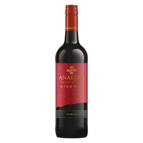 VINO TINTO ANAKENA BIRDMAN MERLOT 750 ML - Vinosylicores.com