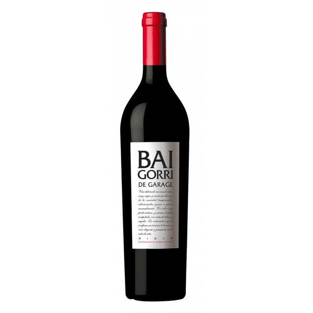 VINO TINTO BAIGORRI DE GARAGE 750 ML - Vinosylicores.com