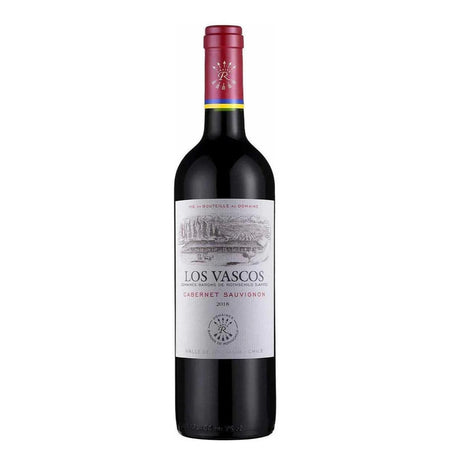 VINO TINTO CHILENO LOS VASCOS CABERNET SAUVIGNON 750ML - Vinosylicores.com