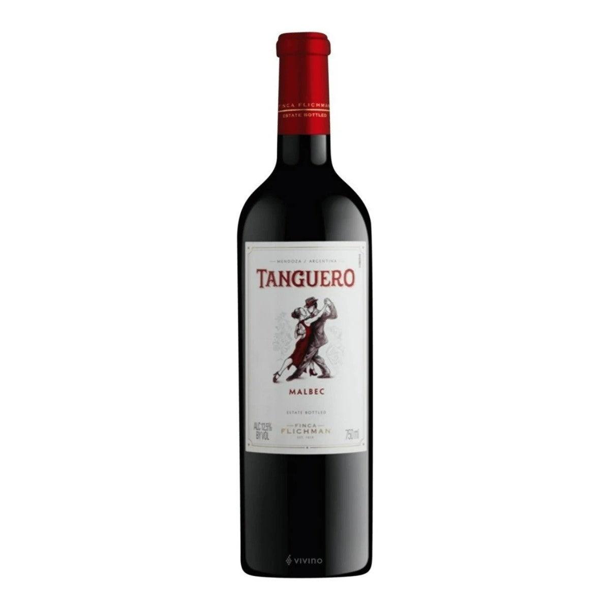 VINO TINTO F. FLICHMAN TANGUERO MALBEC 750 ML - Vinosylicores.com