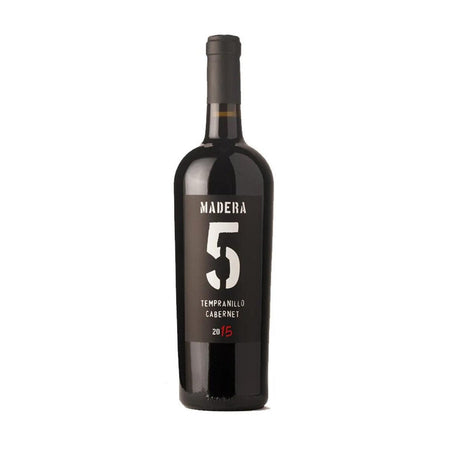 VINO TINTO MADERA 5 TEMPRANILLO-CABERNETSAUVIGNON 750 ML - Vinosylicores.com