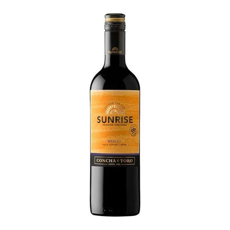 VINO TINTO SUNRISE MERLOT 750ML - CONCHA Y TORO - Vinosylicores.com