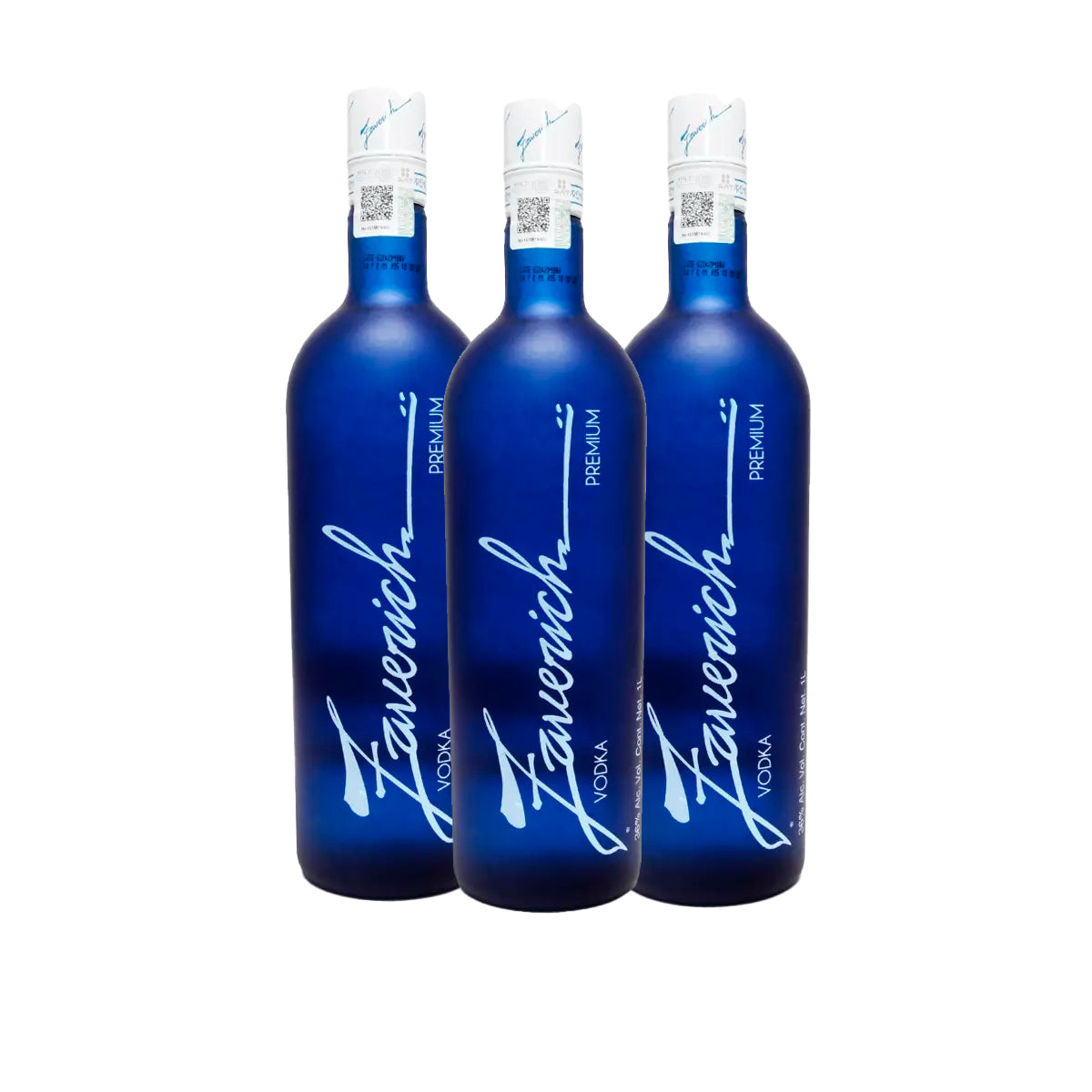 PACK DE 3 VODKA ZAVERICH PREMIUM 1L