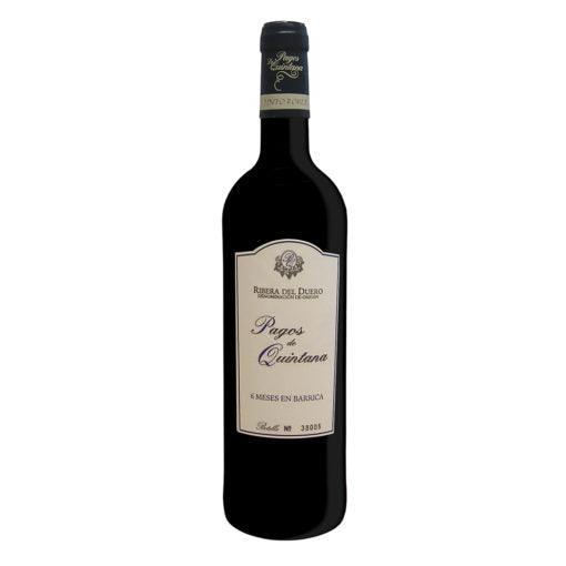 VINO TINTO PAGOS DE QUINTANA ROBLE 750ML - Vinosylicores.com