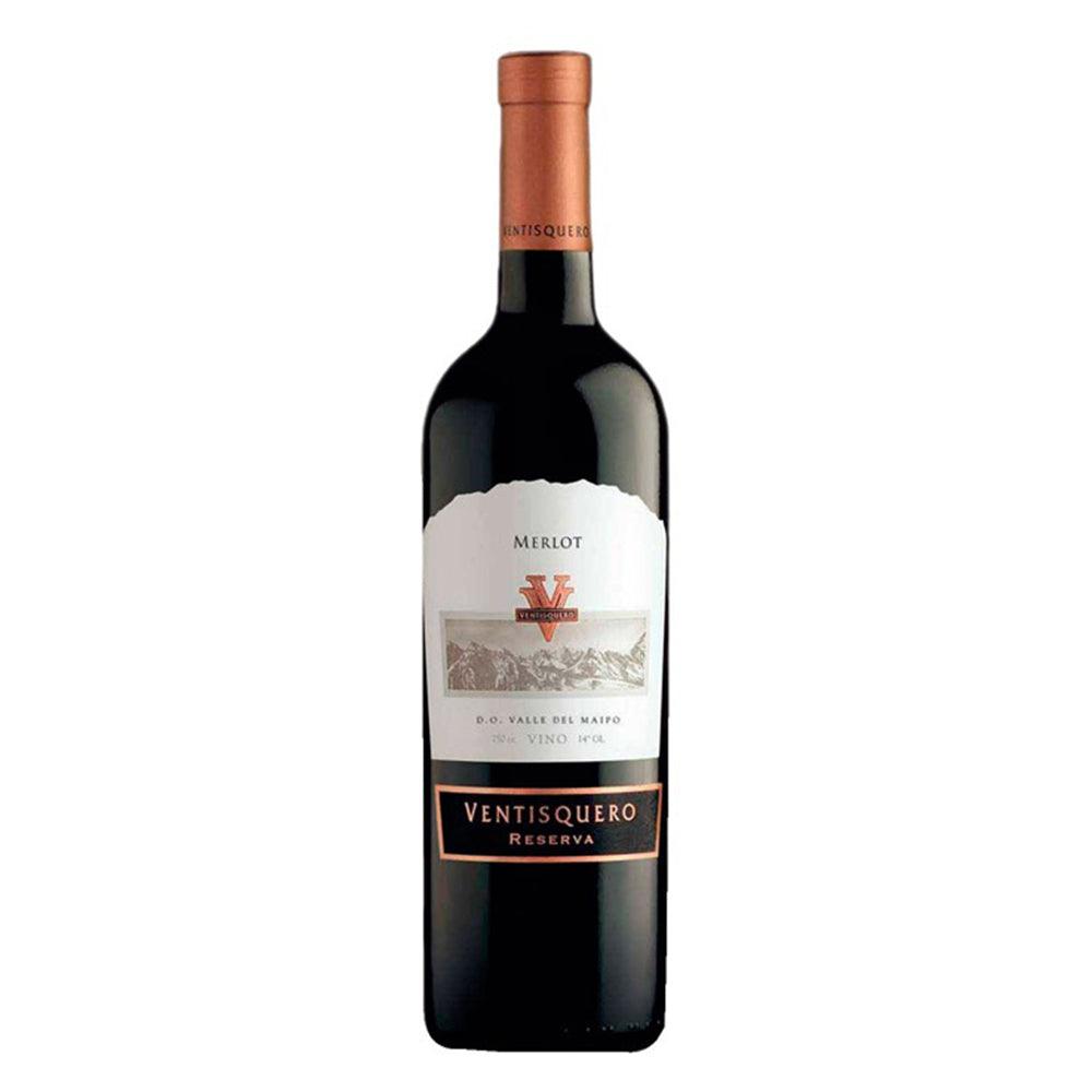 VINO TINTO VENTISQUERO RVA MERLOT 750ML - Vinosylicores.com