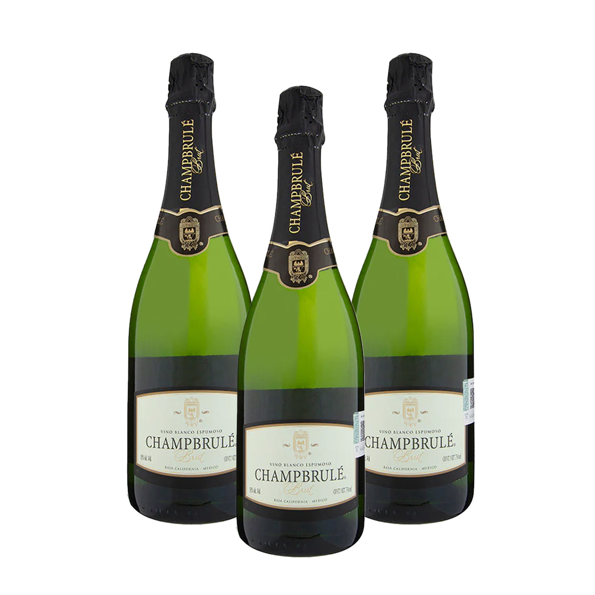 PACK DE 3 VINO ESPUMOSO CHAMPBRULE BRUT 750ML