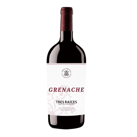 VINO TINTO TRES RAICES GRENACHE 750 ML - Vinosylicores.com