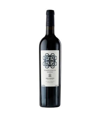 Vino Tinto Tres Raíces Reserva Tempranillo 750ml