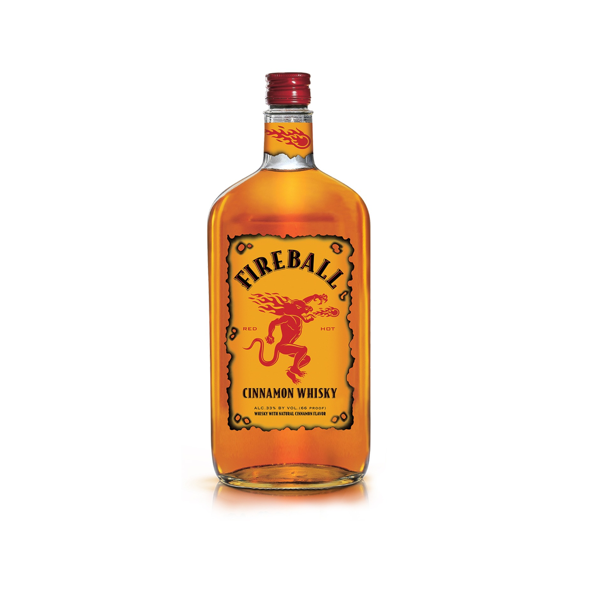 WHISKY CINNAMON FIREBALL 750ML