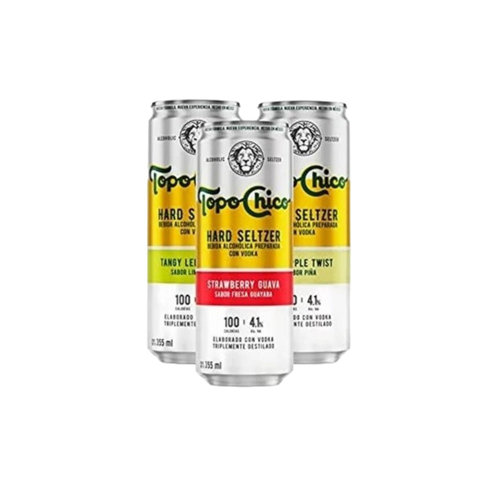 BEBIDA HARD SELTZER TOPO CHICO SABORES 355ML TRI-PACK