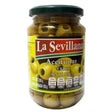 ACEITUNA VERDE SIN HUESO SEVILLANA BT 350 - Vinosylicores.com