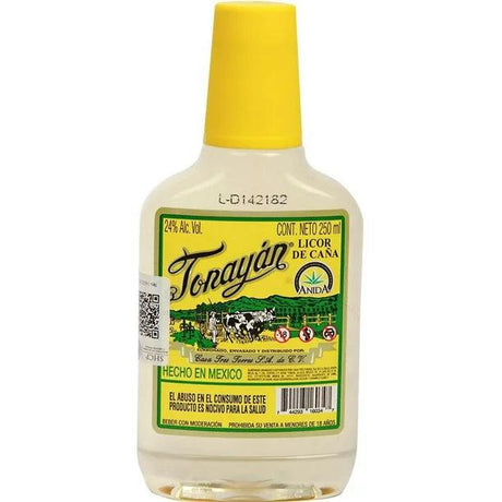 AGUARDIENTE TONAYAN PETT 250ML - Vinosylicores.com