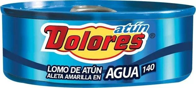 ATUN DOLORES LOMO ALETA EN AGUA 140GR - Vinosylicores.com