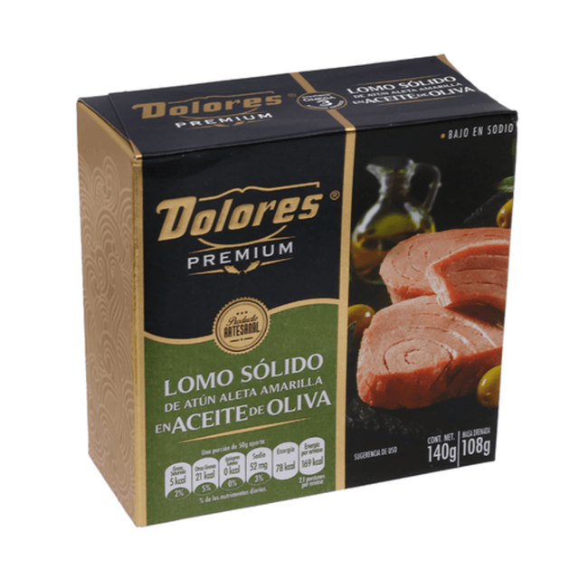 ATUN DOLORES PREMIUM ACEITE 140 - Vinosylicores.com