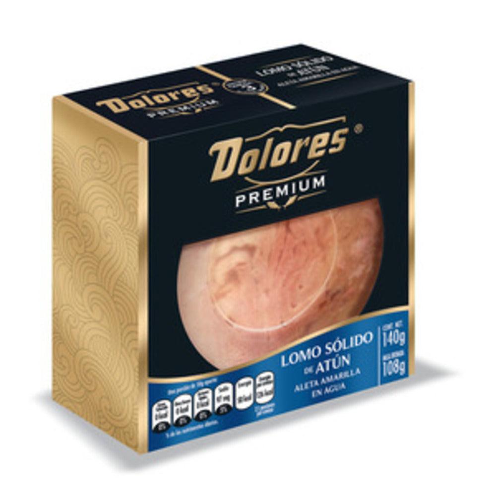 ATUN DOLORES PREMIUM EN AGUA 140 - Vinosylicores.com