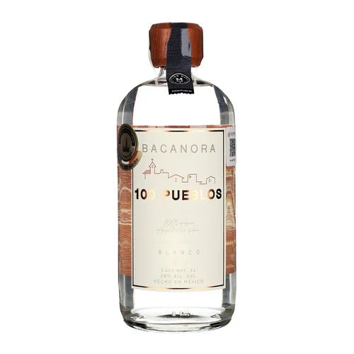Bacanora 100 Pueblos Blanco 1000 ml - Vinosylicores.com