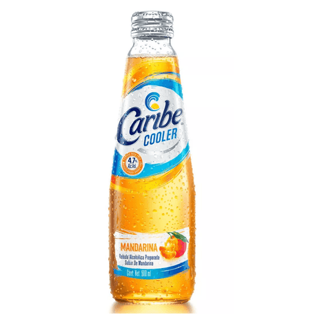 BEBIDA CARIBE COOLER MANDARINA 300ML - Vinosylicores.com