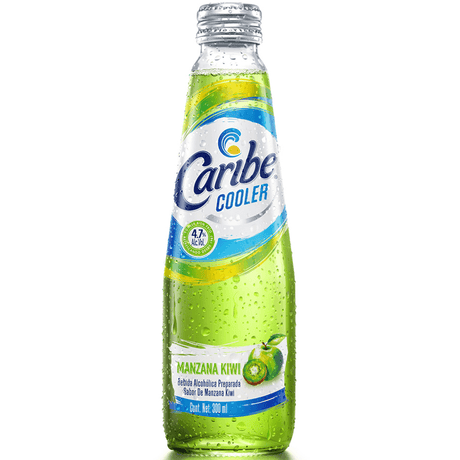 BEBIDA CARIBE COOLER MAZANA VERDE - KIWI 300 ML - Vinosylicores.com