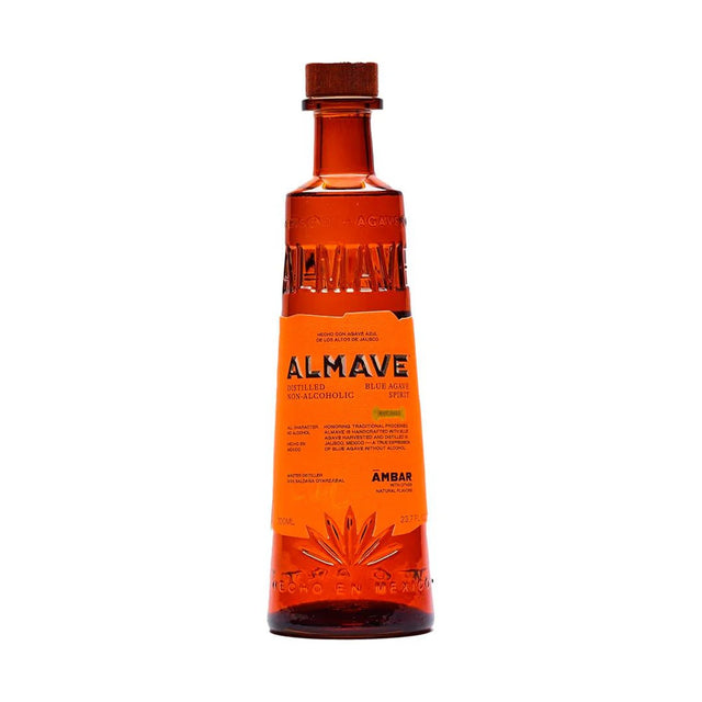Bebida de Agave Azul Almave Ámbar Sin Alcohol 700 ml - Vinosylicores.com