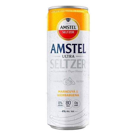 BEBIDA HARD SELTZER AMSTEL MARACUYA 355ML - Vinosylicores.com