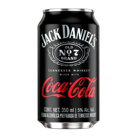 BEBIDA JACK DANIELS COCA COLA 350ML - Vinosylicores.com