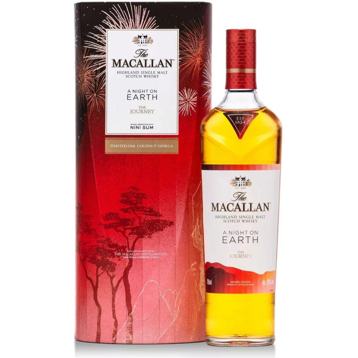WHISKY THE MACALLAN A NIGHT ON EARTH NINI SUM 700 ML - Vinosylicores.com