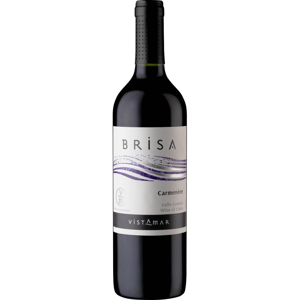 VINO TINTO VISTAMAR BRISA CARMENERE 750ML - Vinosylicores.com