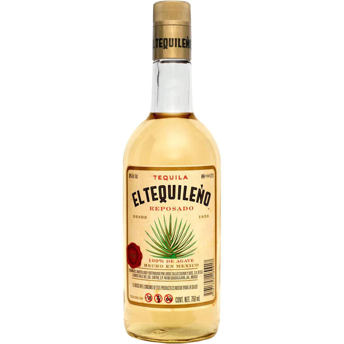 TEQUILA REPOSADO 100% TEQUILEÑO 750ML