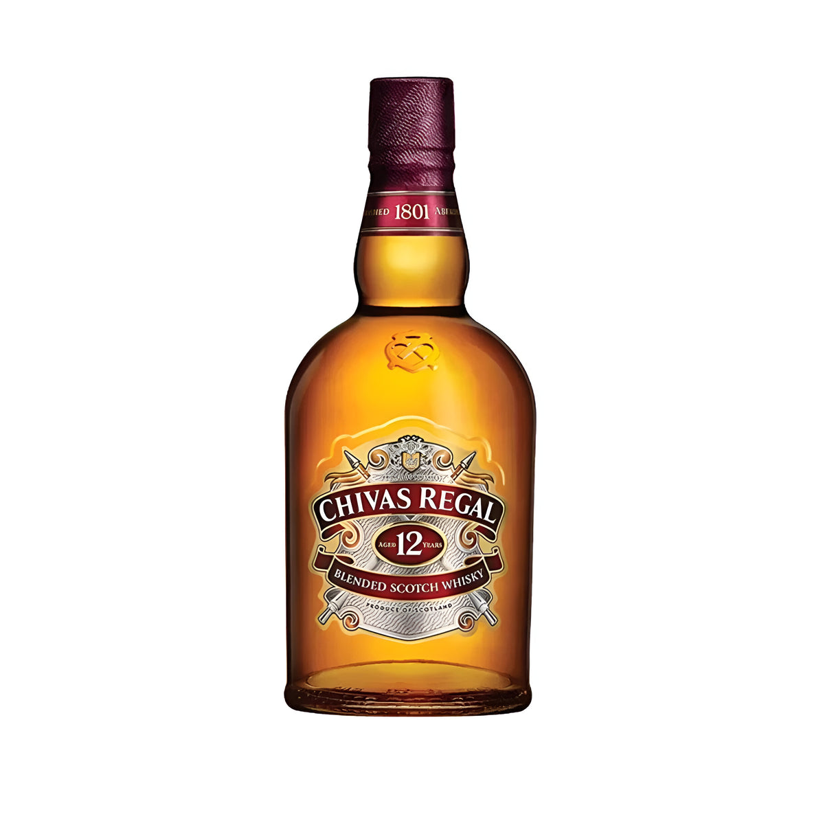 WHISKY CHIVAS REGAL 12 AÑOS 750 ML C/P