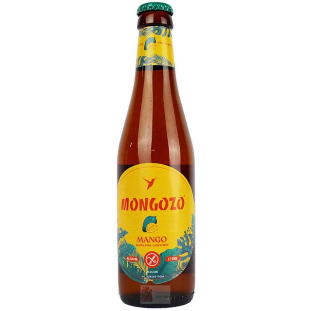 CERVEZA MONGOZO MANGO BOTELLA 330 ML - Vinosylicores.com