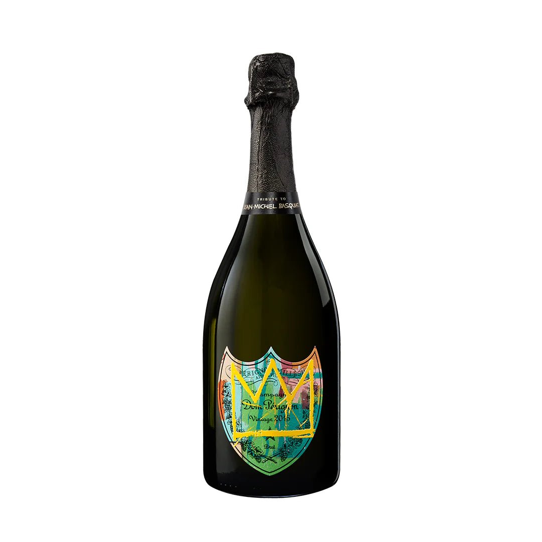 Champagne Dom PÃ©rignon EdiciÃ³n Basquiat Sin Etiqueta 750 ml - Vinosylicores.com