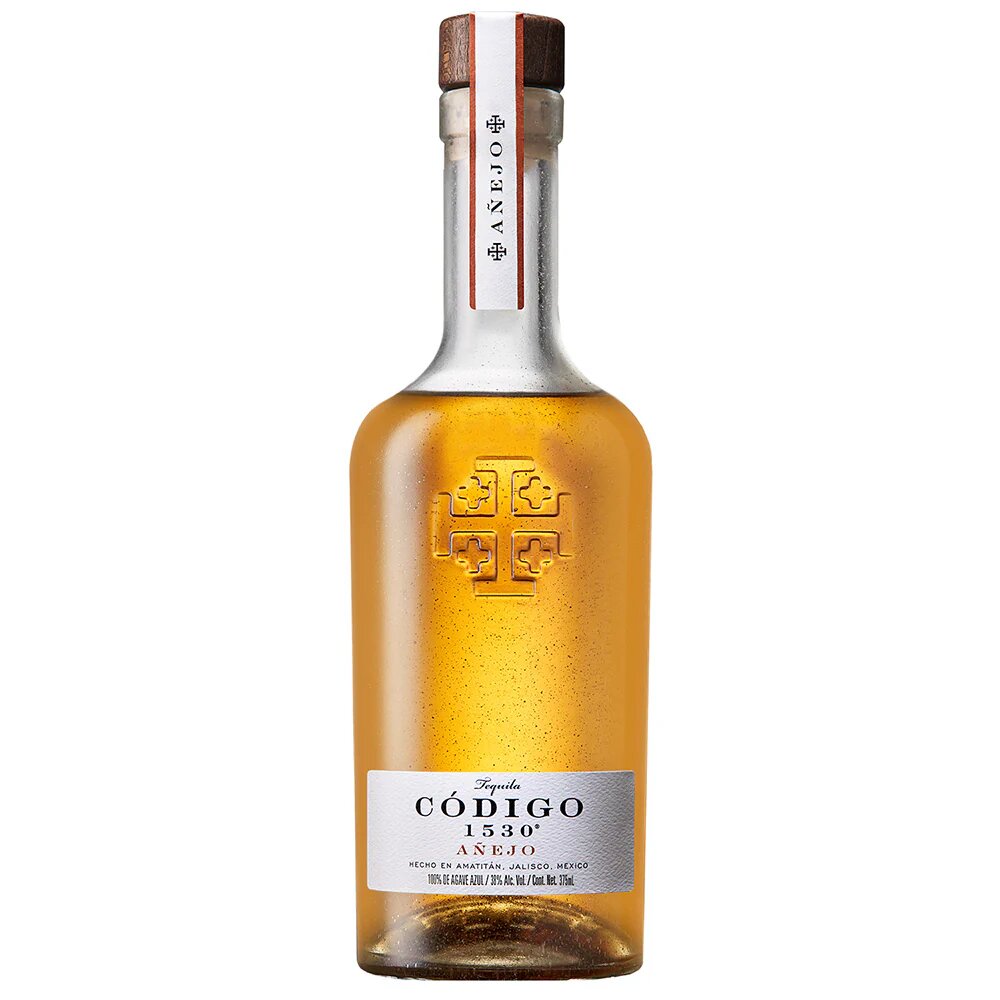 TEQUILA CODIGO 1530 AÑEJO 375ML