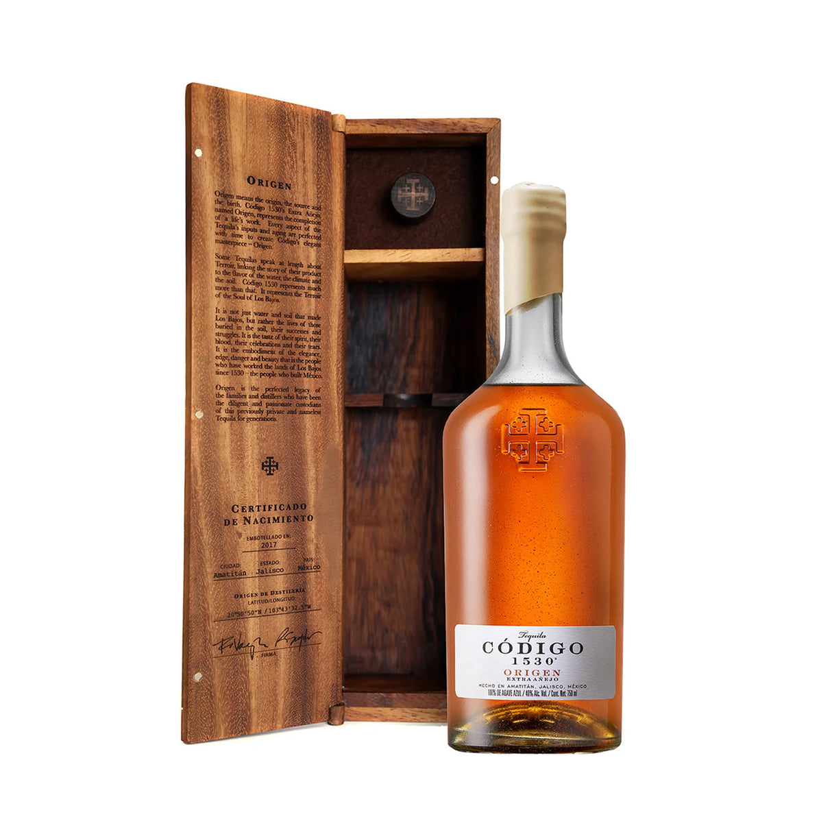 Tequila Código 1530 Extra Añejo 750ml