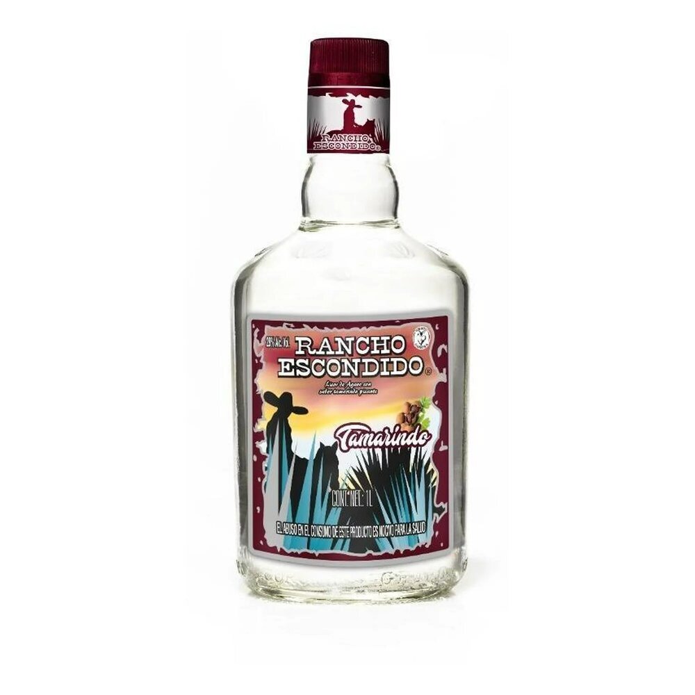 DESTILADO DE AGAVE RANCHO ESCONDIDO TAMARINDO 1L