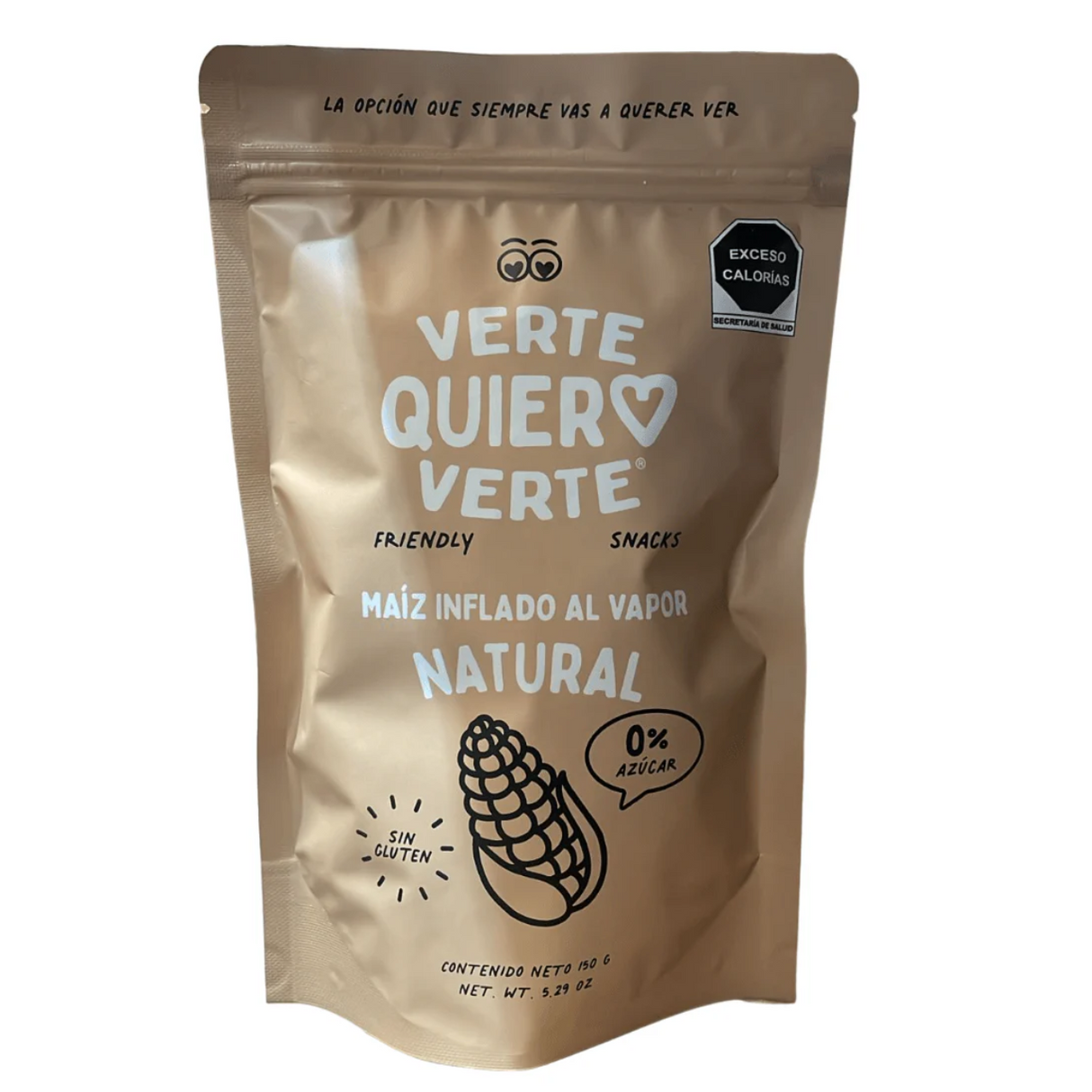 MAIZ INFLADO AL VAPOR SABOR NATURAL VTQ 150g