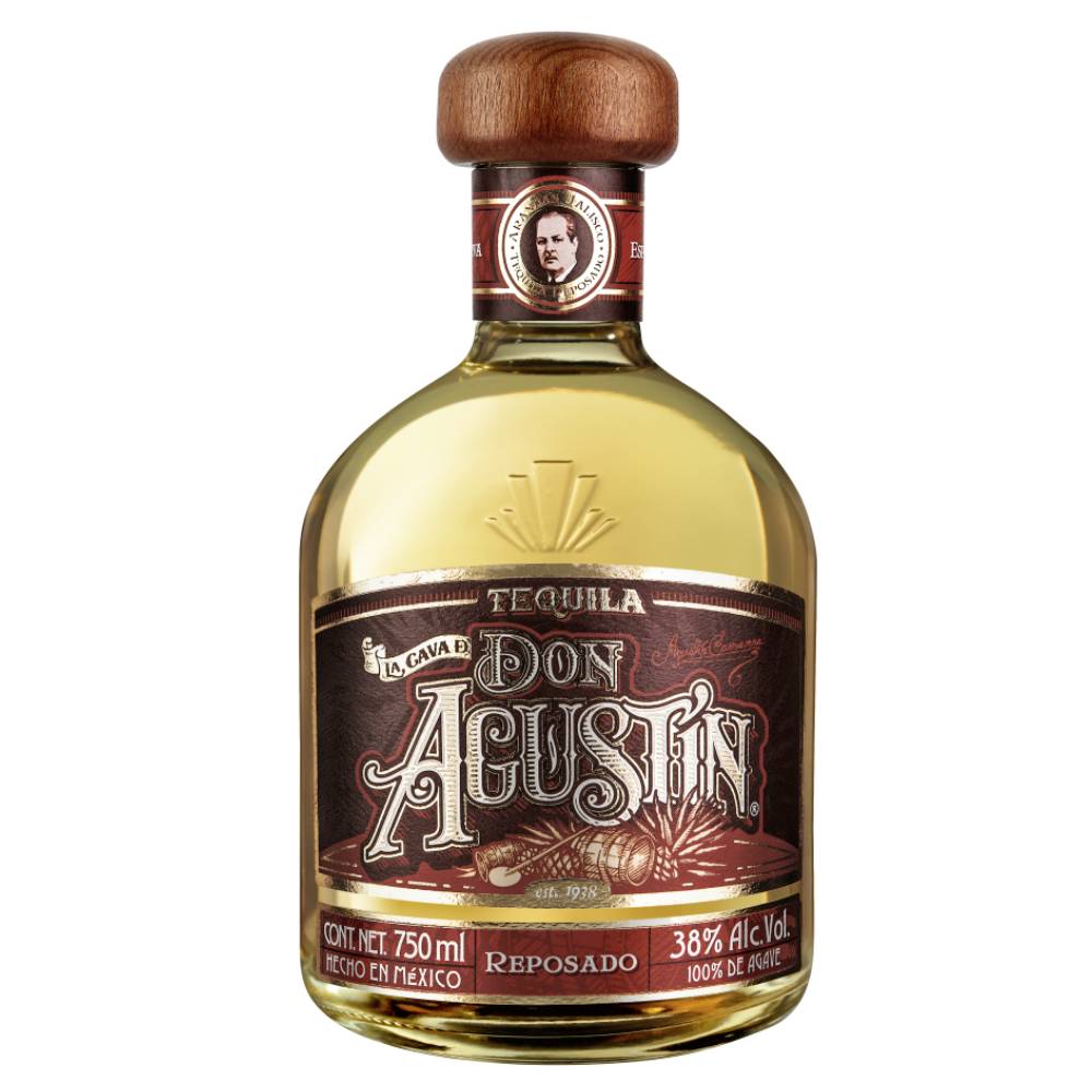 TEQUILA LA CAVA DE DON AGUSTIN REPOSADO 750ML