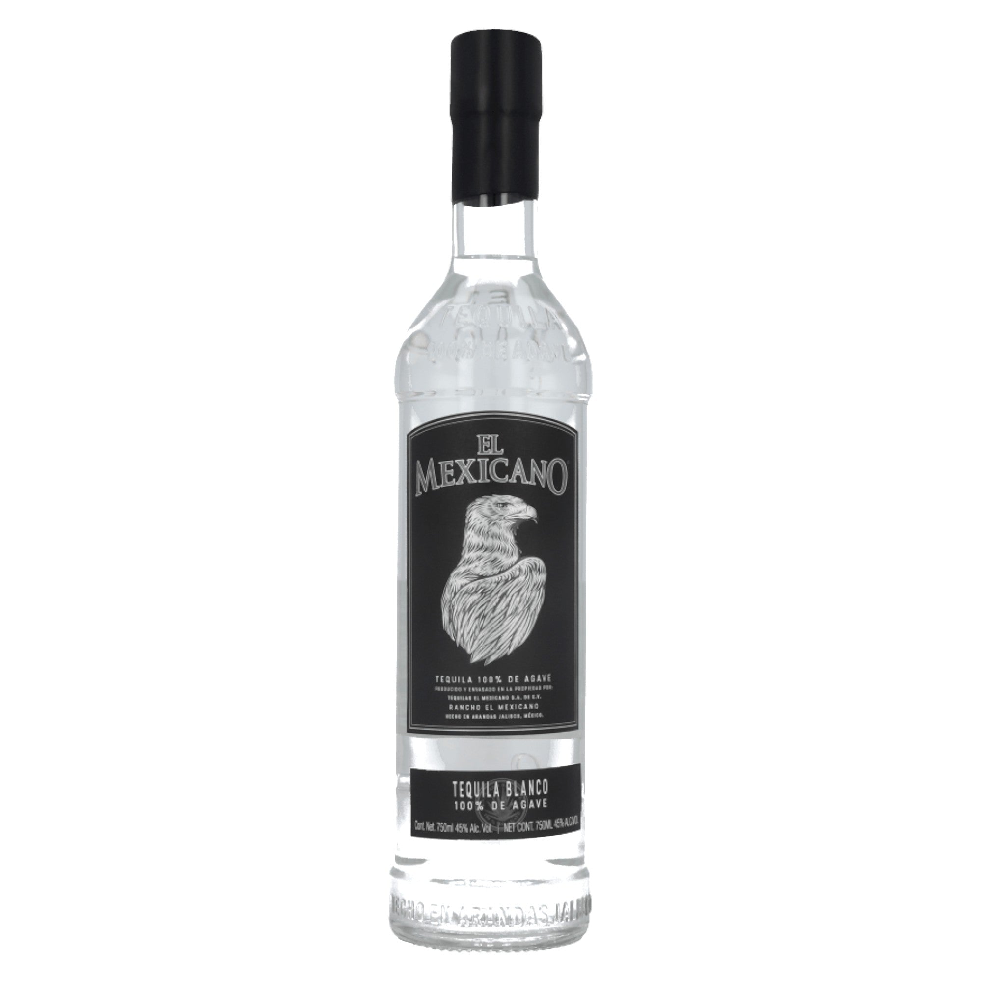 Tequila El Mexicano Blanco 45° 750ml – Vinosylicores.com