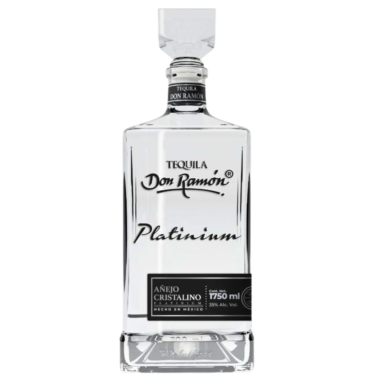 TEQUILA DON RAMON AÑEJO CRISTALINO PLATINUM 1750 ML