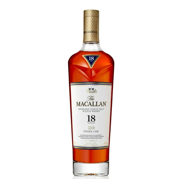 WHISKY THE MACALLAN 18 AÑOS DOUBLE CASK 700ML