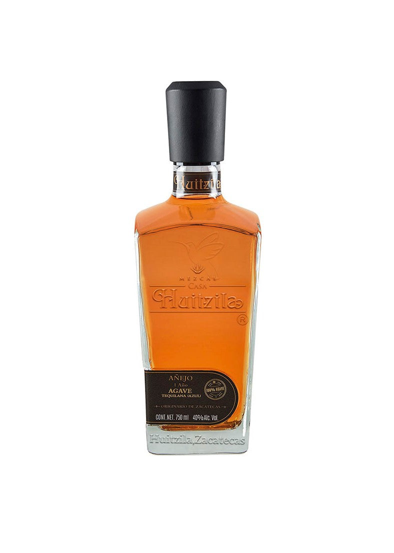 MEZCAL AÑEJO 100% HUITZILA PREMIUM 750ML